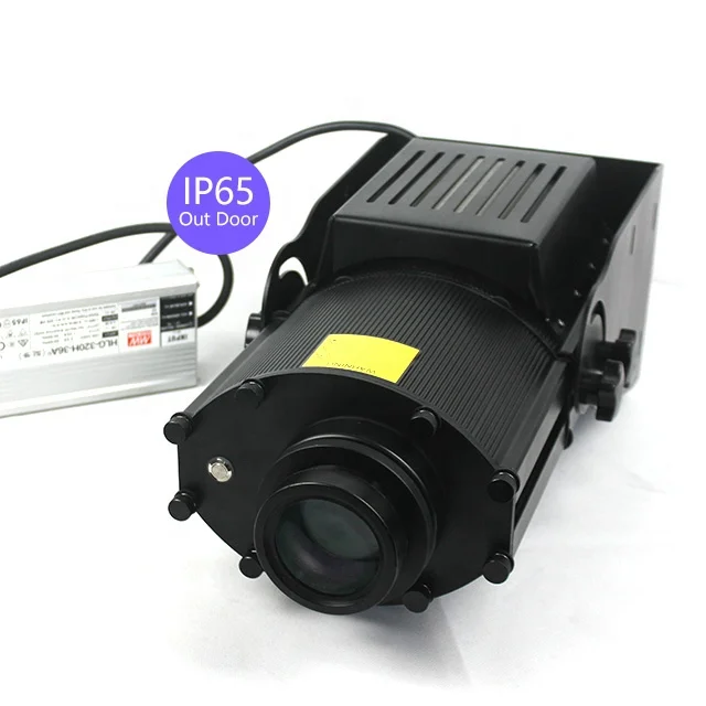 Outdoor Waterproof Factory price christmas logo projector 300w LED gobo  dynamic projector lamp