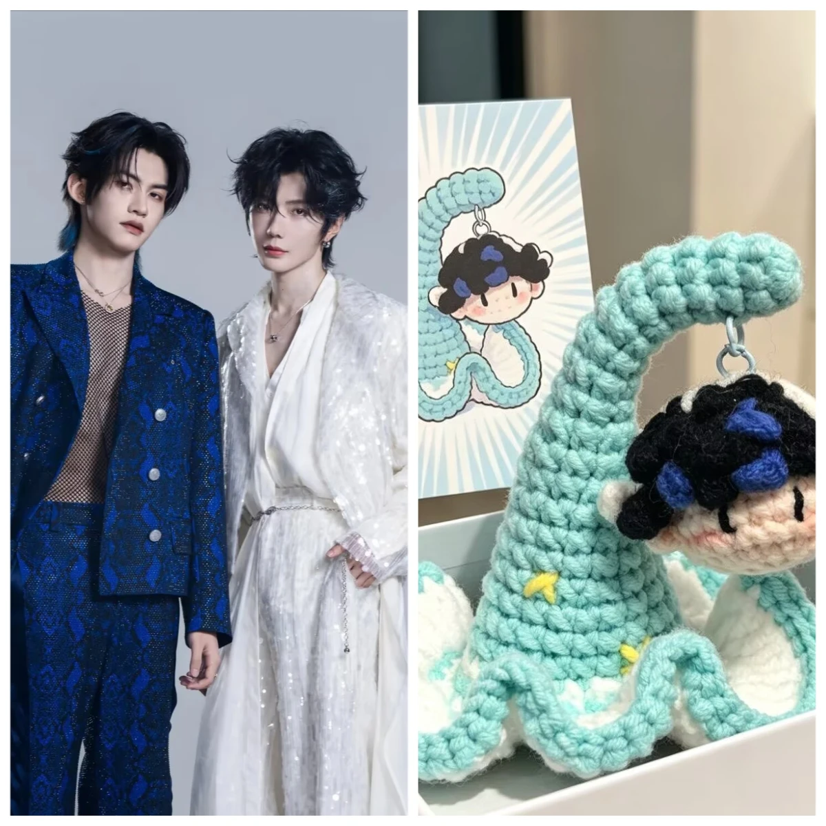 Yunqi Haoyiran Yunyi Horquilla para el pelo con diseño de sombrero mágico de elfo y tejido de gancho, Mariposa verde con tarjeta de bendición para regalar a amigos