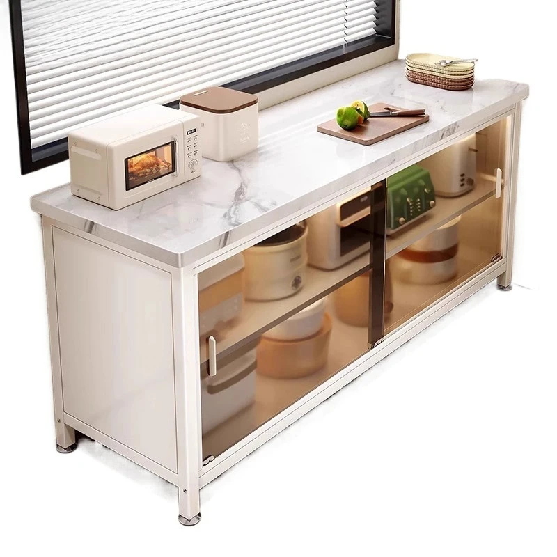 

Немецкая кухонная многофункциональная полка-стеллаж, напольная, многоярусная, для хранения овощей и микроволновой печи