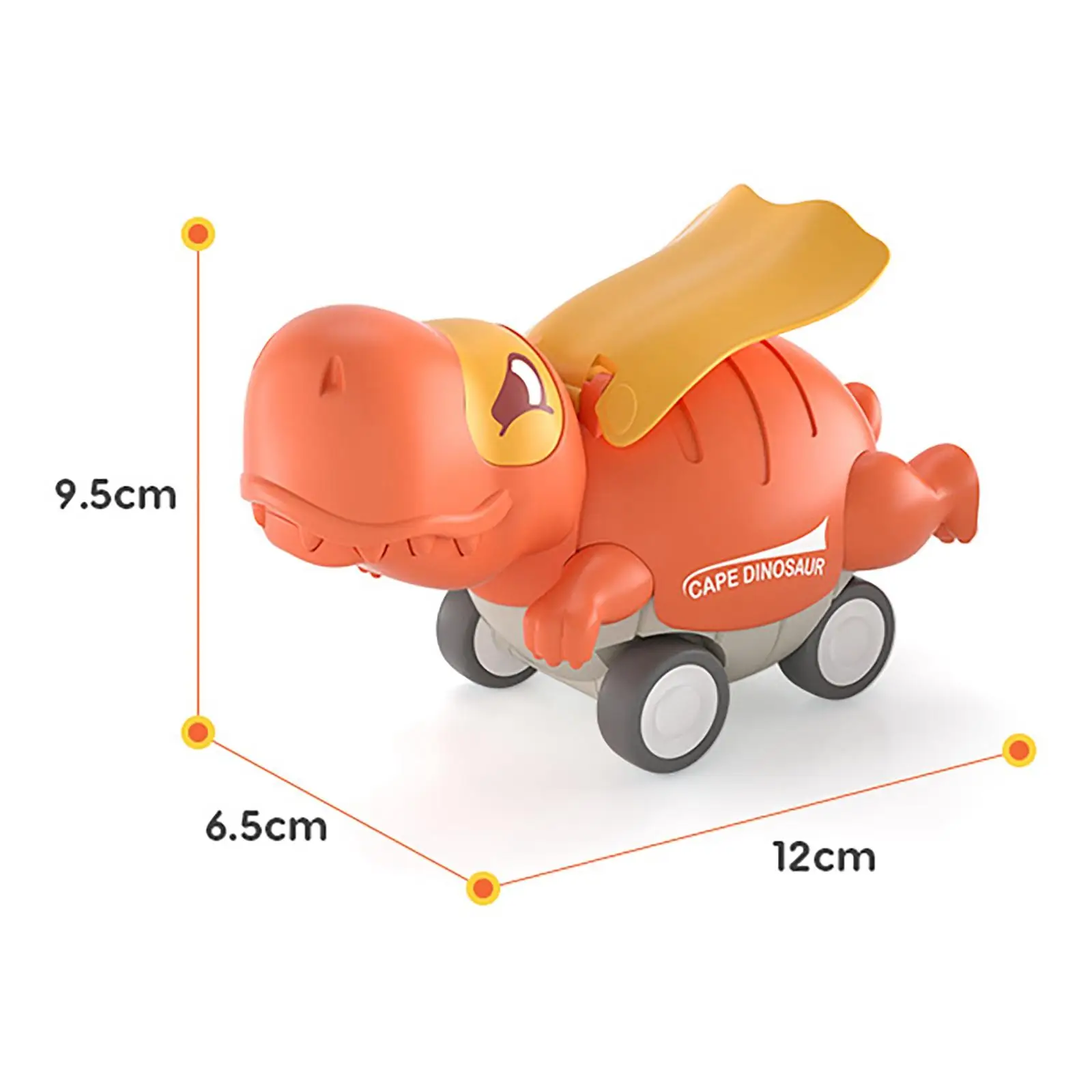 Cartoon Animal Dinosaur Car Toys for Toddlers Baby Boys 1-3 Inertial Mini Trucks Educational Construction Vehicles Gifts view 4
