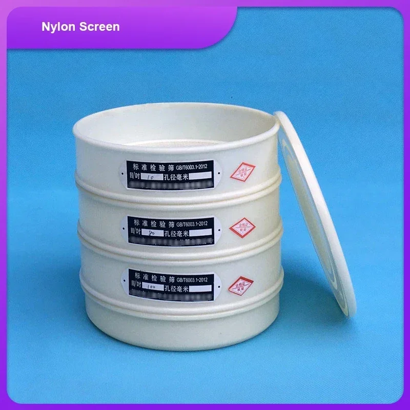 

Plastic Sieve Standard Inspection Test Sampling Sieve Plastic (PVC) Frame Nylon Screen R20 cm 10-200 Mesh / Aperture 2.5-0.063mm