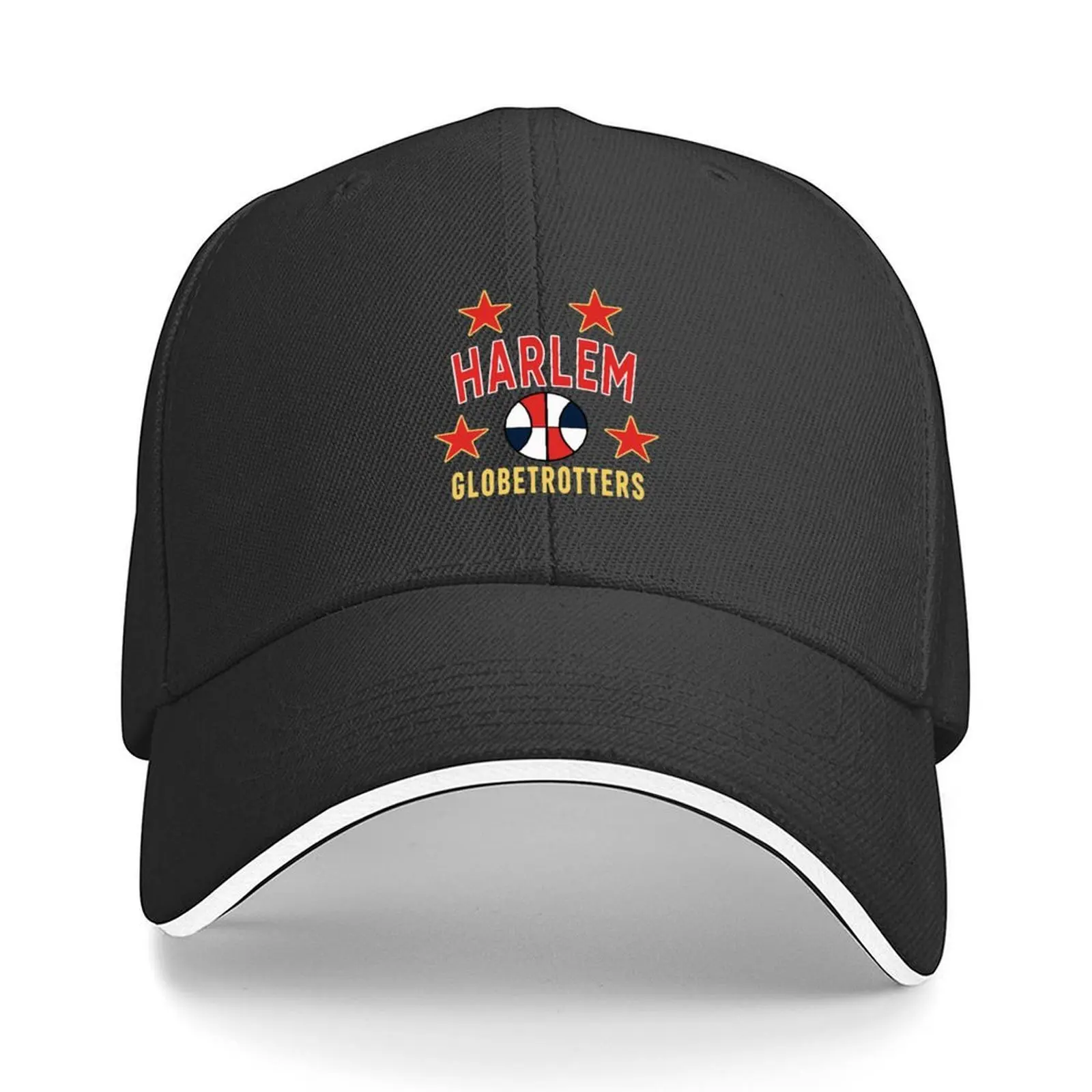 

Harlem Globetrotters T-ShirtGo Trotters! (full color) Baseball Cap Golf Hat Beach Outing Fishing cap derby hat Male Women's