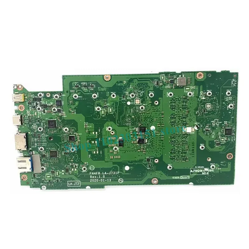 Imagem -05 - Placa-mãe Portátil para Acer 100 Funcionando Totalmente Bem Fh4fr La-j731p com r3 4300u r5 4500u r7 4700u Cpu Mainboard 8gb de Ram Sf31442