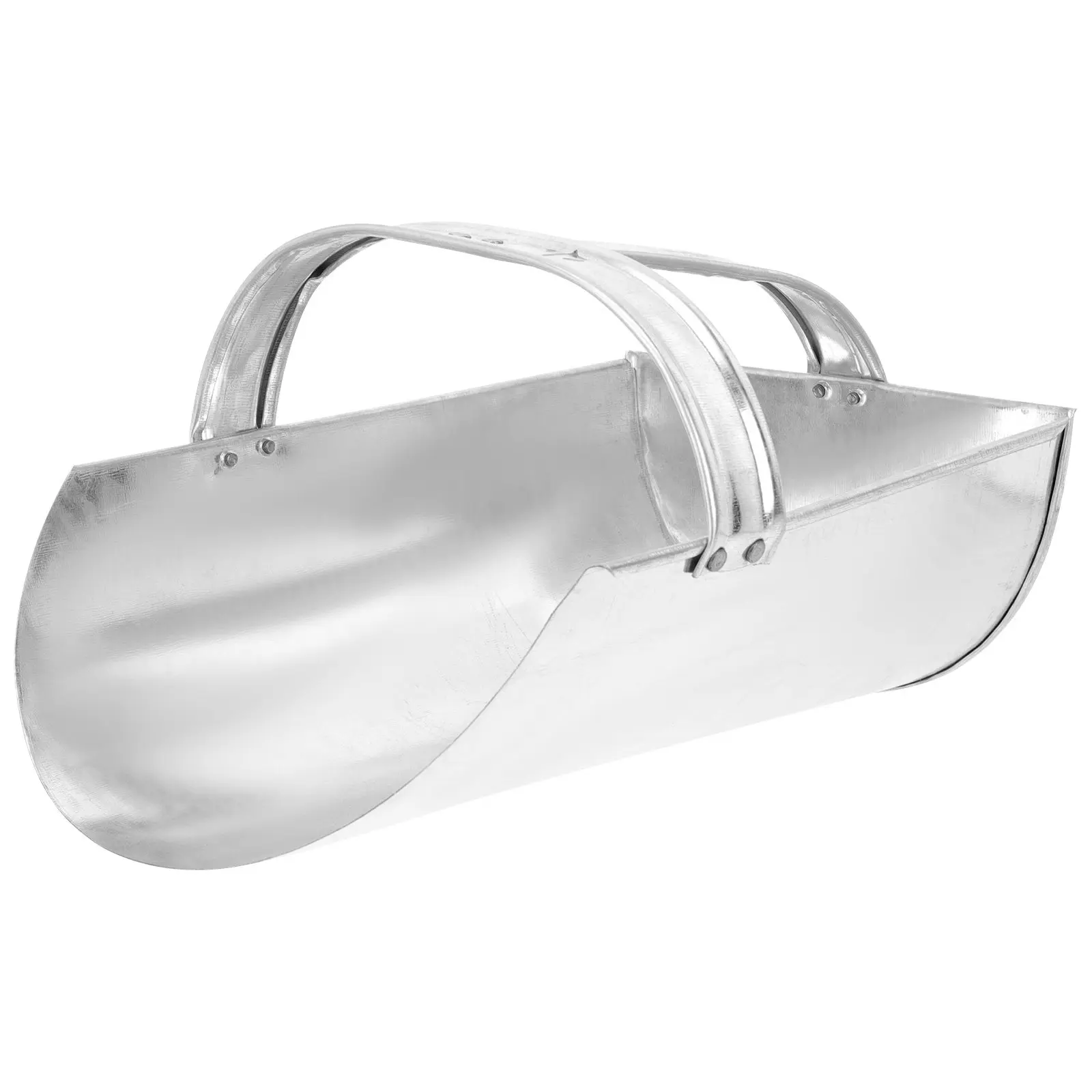 1Pcs Iron Feed Shovel Sturdy Thickened Large Capacity Feeding Scoop for Farm Cattle Sheep Fodder Distribution Tool