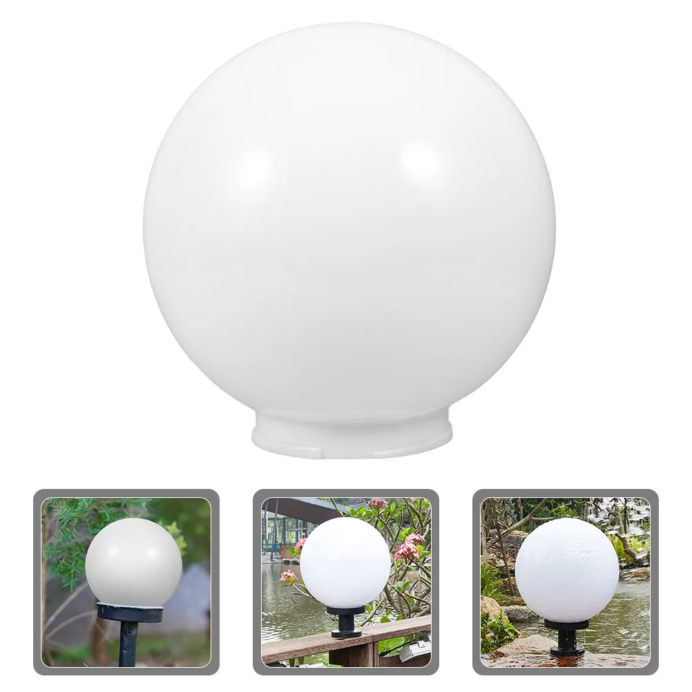 

Акриловый плафон-шар молочно-белого цвета для потолочного вентилятора, сменный круглый абажур для подвесных светильников и настенных бра