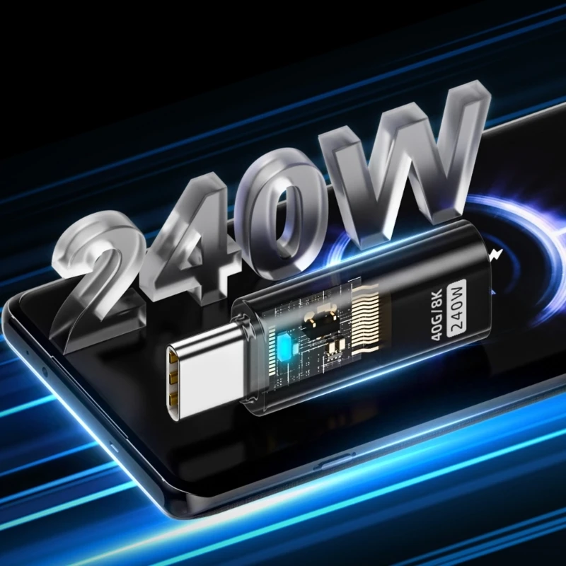 Bộ chuyển đổi USB C sang USB C 40Gbps Bộ chuyển đổi USB C sang USB Nam Đồng bộ dữ liệu 8K @ 60Hz