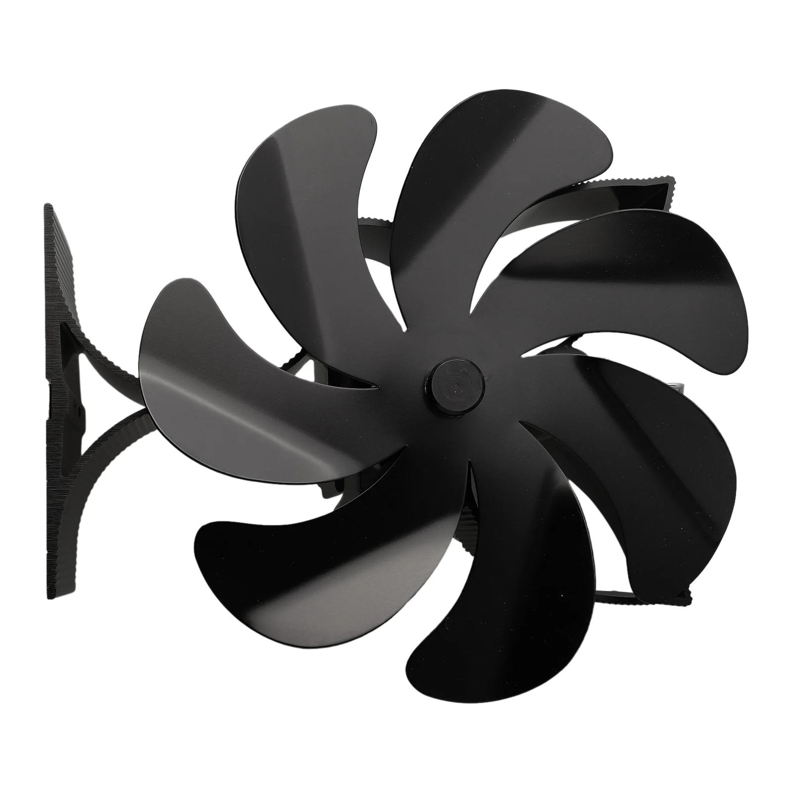 1PCS Upgraded 7blades Chimney Fan Aluminum Silent Of The Furnace Fan Suitable For Stove Oven Fireplace 1100-1400rpm