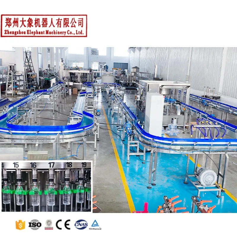 Mingstar Automatic Plastic Water Bottle Washing Filling Machine Water Bottling Machine Price for Water Filling Lines