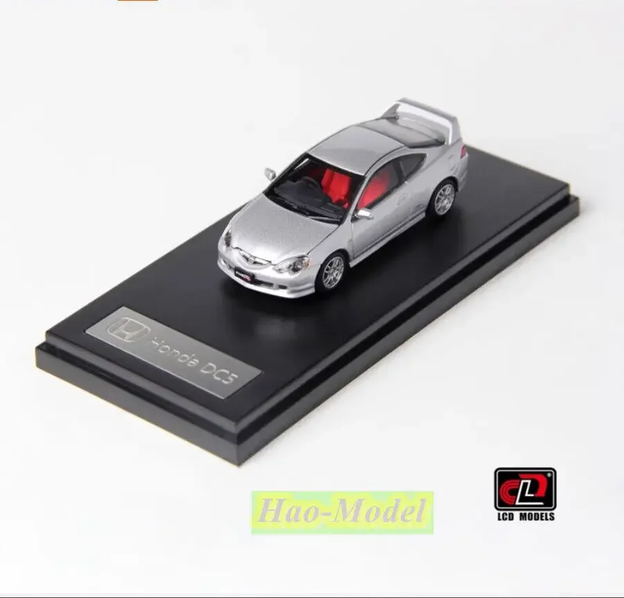 LCD 1:64 For INTEGRA TYPE R DC5 Alloy Diecast Model Car Toys Boys Birthday Gifts Hobby Display Collection Ornaments Black/Blue