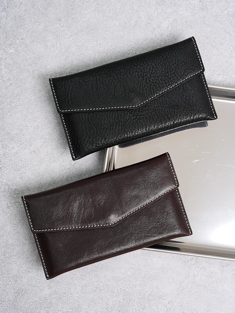 長財布-レザーハンドバッグ-メンズ-プラクティカルスタイル-ヴィンテージスタイル-なめし牛革財布-財布-携帯電話バッグ-機能的なバッグ