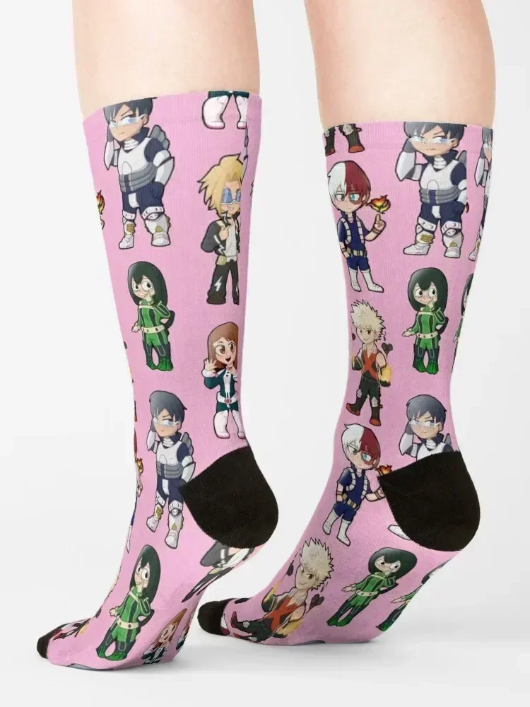 อะคาเดมีชิบิของฉัน! ถุงเท้าลายแฟชั่นใหม่ ของขวัญคริสต์มาสสำหรับผู้ชายและผู้หญิง