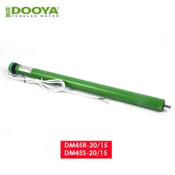 Оригинальный роликовый трубчатый двигатель Dooya DM45R/DM45S 20/15,220/230 В 50/60 Гц, Rf433mhz 3-проводной двигатель, 4-проводной двигатель, для роликовых жалюзи