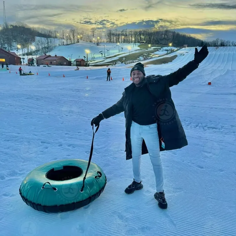 

Hot Sale Inflatable Sledding Snow Tubes Heavy Duty Rubber Material Wear-resistant Winter Outdoor Essential Best Buy