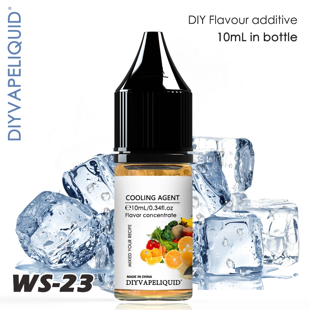 [Русская распродажа. ] Охлаждающий агент DIYVAPELIQUID WS-23, концентрат со вкусом, увеличение охлаждения льда WS23 для смешанных жидкостей «сделай