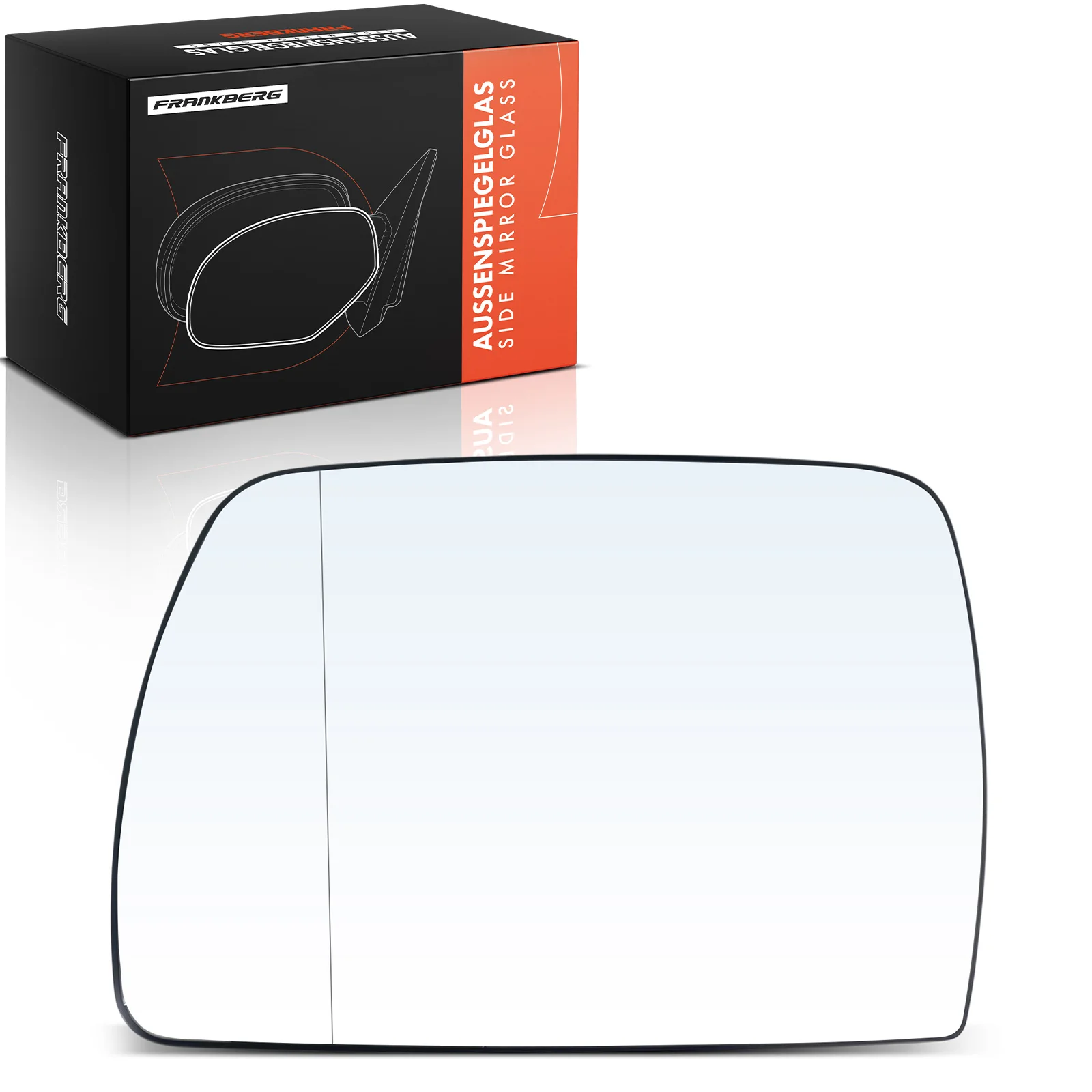 Frankberg 1x Spiegelglas Buitenspiegel Spiegel Links Voor BMW X3 E83 2.0L 2.5L 3.0L 2003-2011 51163404625