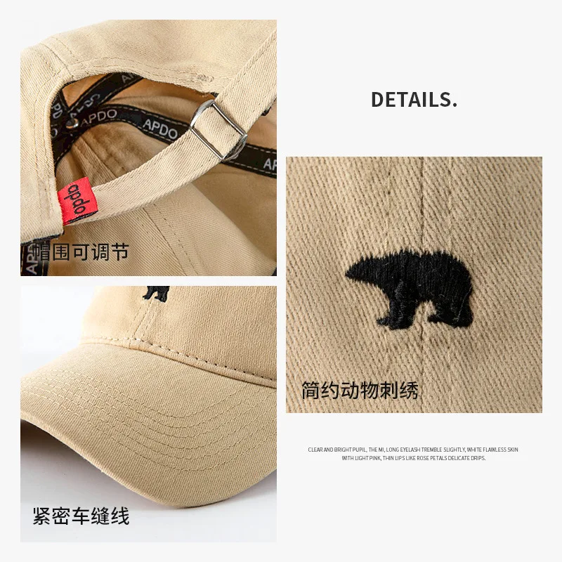 55-62 cm Big Size Soft Top Embroidery Baseball Caps For Womenen Men Cotton Snap Back Trucker Hat Outdoor Casual Sport Gorras