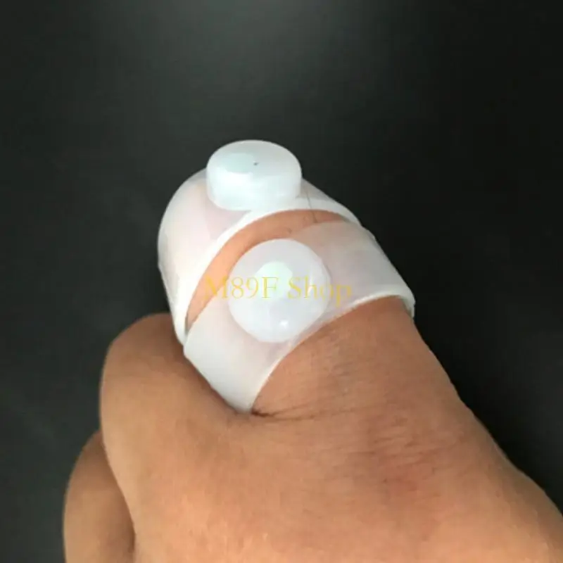 M89F 자기 발가락 고리 2X 연소 지방 유지 피트니스 발가락 반지 실리콘 발가락 링 선물