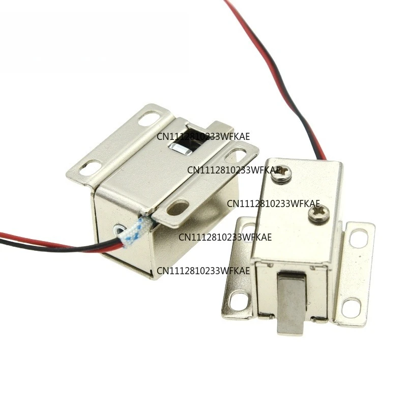 2PCS 12V DC Mini 2728 Small Smart Electromagnetic Lock, Home Remodeling