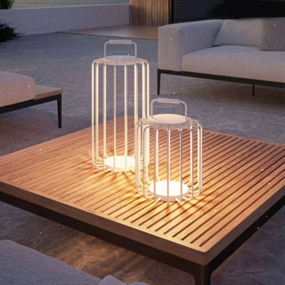 IP65 Waterproof Light Emitting Diode Portable Floor Light Restaurant Party Garden Camping Reading Light
