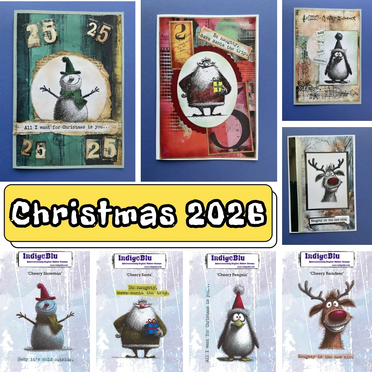 Christmas Penguin Snowman Santa Clear Stamps For DIY Making Card Scrapbook Embossed Paper Craft Supplies Template June 2026