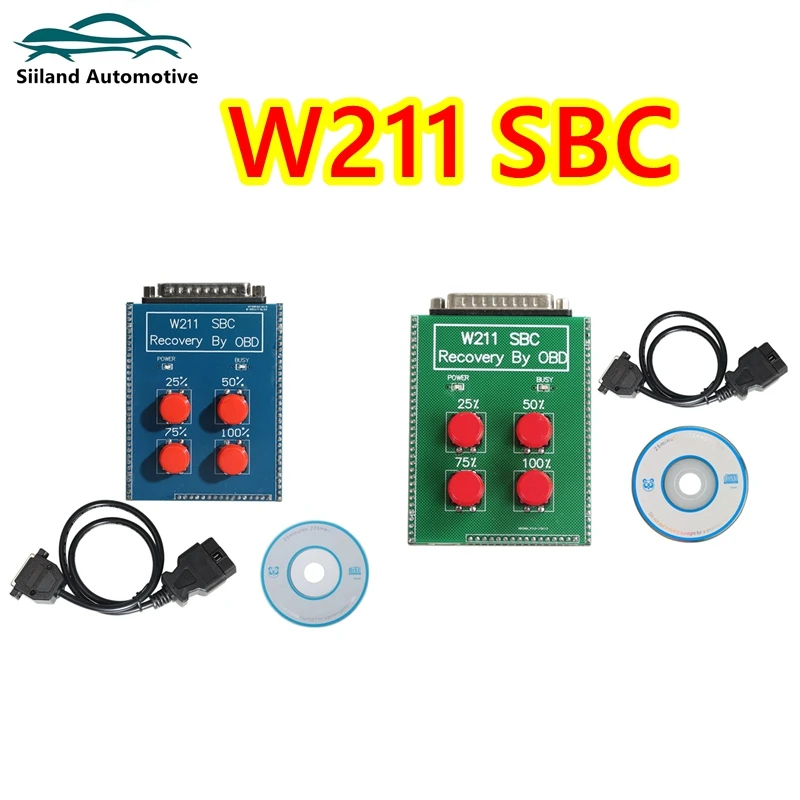 Top W211 SBC Reset Tool SBC Repair Tool For Mercedes-Benz OBD2 Reocvery Tool C249F SBC ABS W211 R230 Recovery by OBD Directly