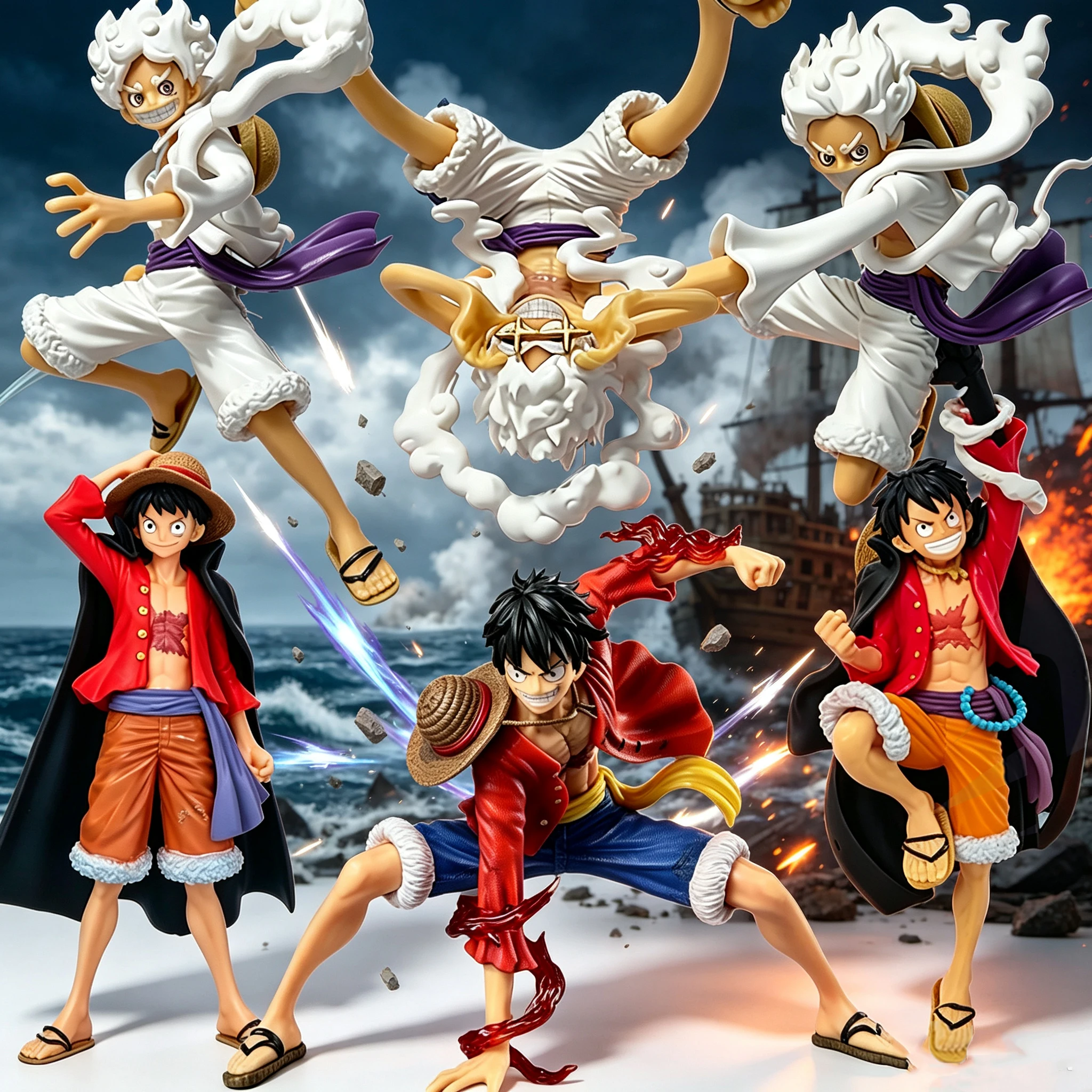 Model Kit One Piece Bandai - Anime One Piece, Topi Jerami yang