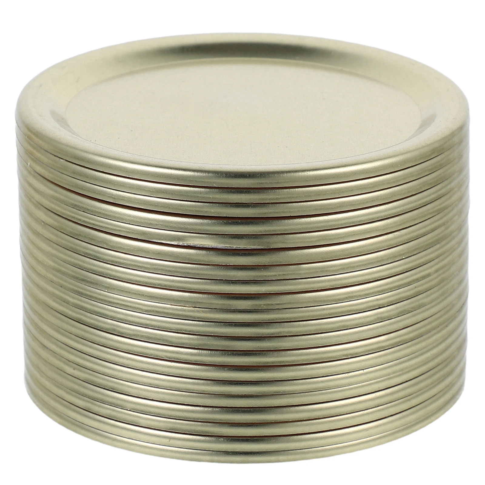 

20 Pcs Mason Jar Lids Airtight Canning Rings Supplies Glass Caps Metal for Tinplate
