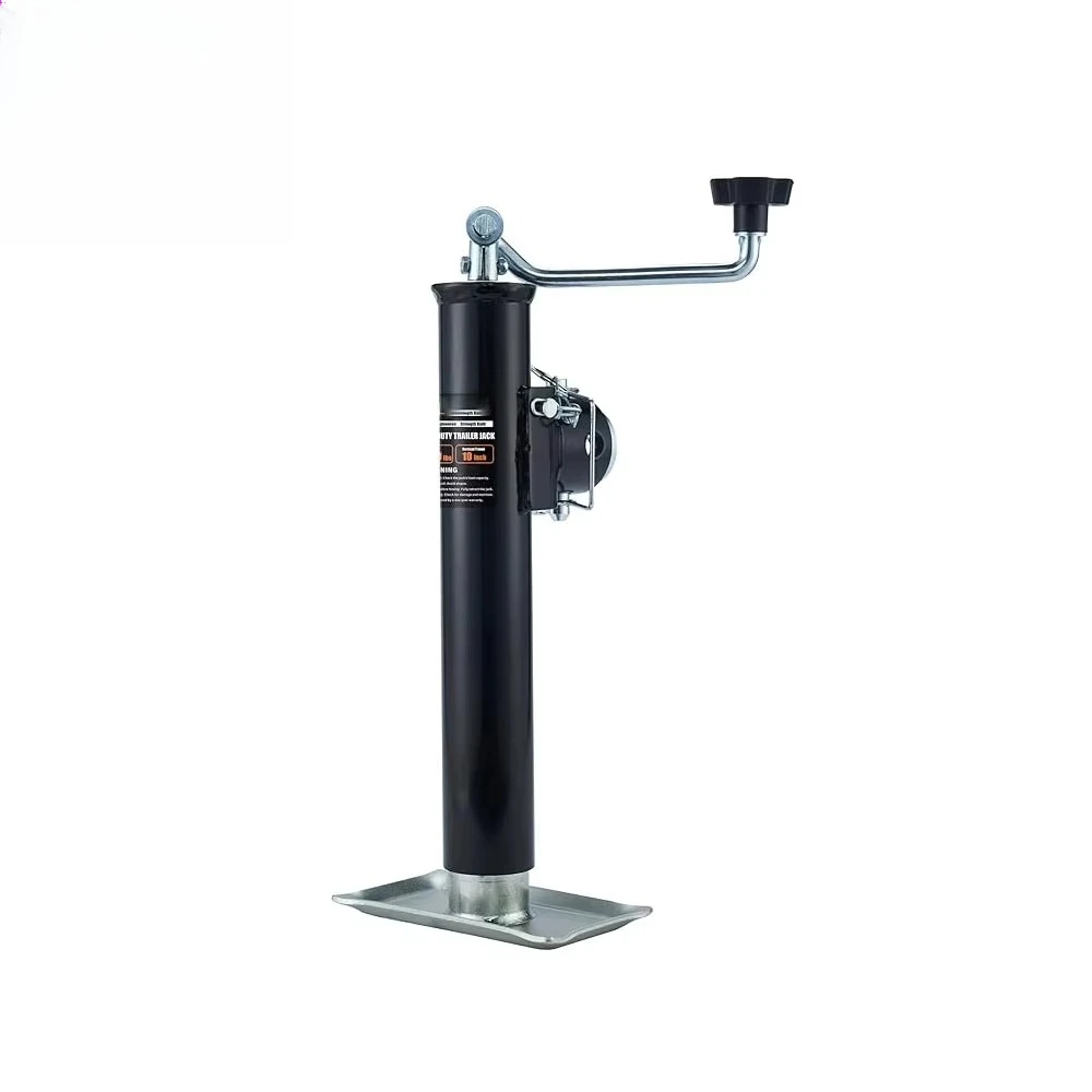 

Домкрат прицепной 10 дюймов, 5000 фунтов, с креплением на трубу, поворотный, с подножкой, для автодомов, лодок, многоцелевых прицепов