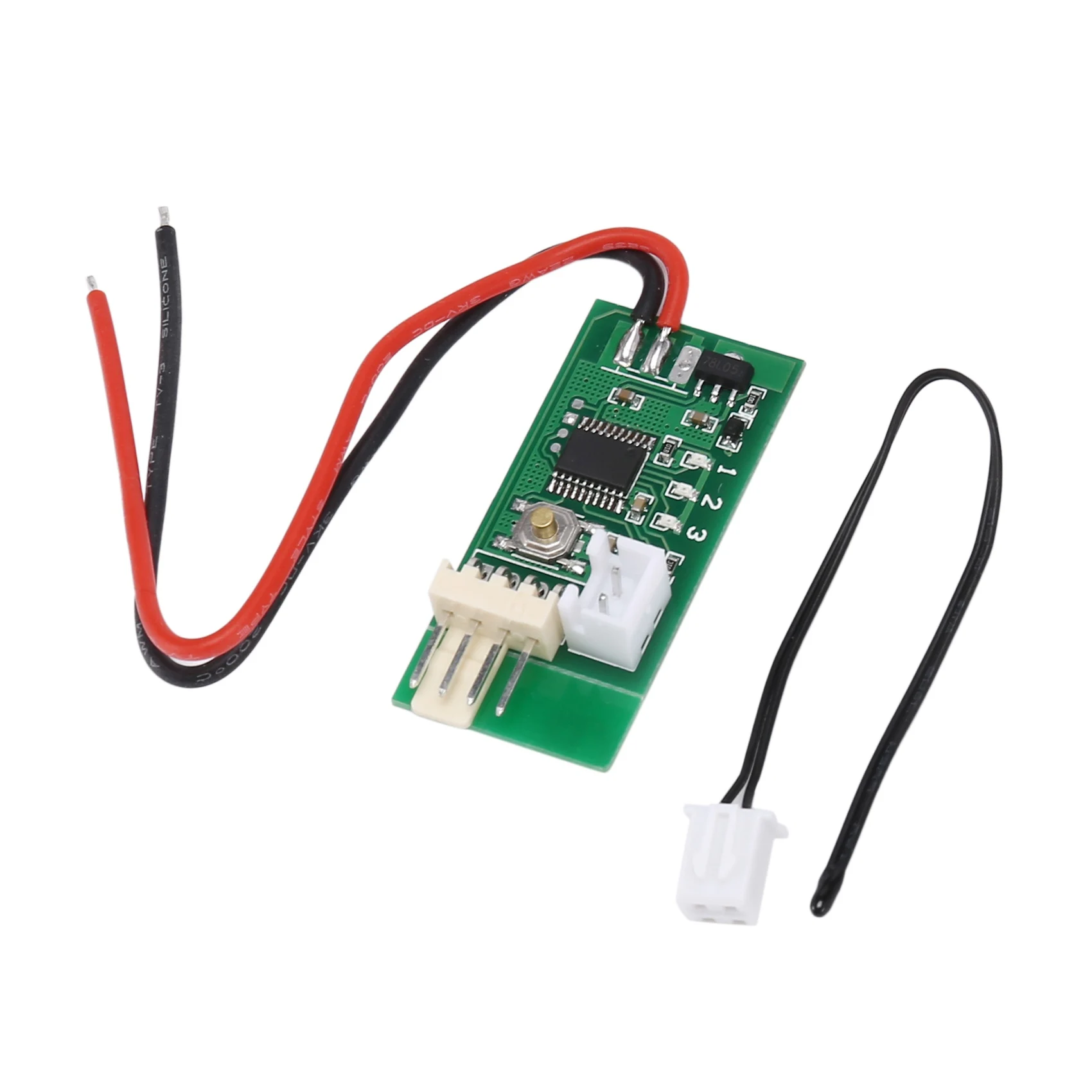 DC 12V 4 Wire PWM Fan Temperature Control Speed Controller Governor Regulator for PC Computer CPU Fan Cooler AlarmJAS