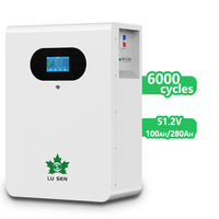 51.2v Lithium Battery 200Ah 100Ah 5Kwh 10Kwh Solar Home Energy Storage LiFePO4 Battery Pack