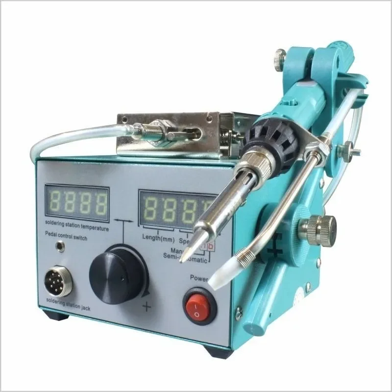 

Электрический полуавтоматический паяльный стол Luotie 378 для точечной пайки с динамической подачей припоя