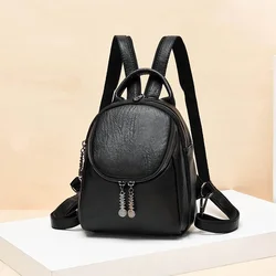 Mochila feminina elegante e versátil para deslocamento e viagens