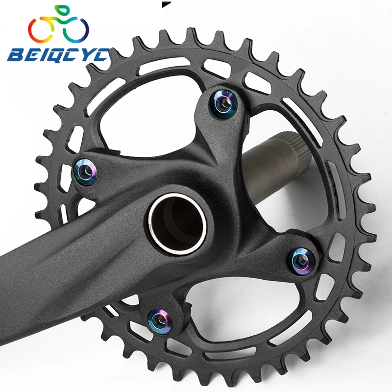 

Bicycle Ultralight Tooth Plate Chain wheel 104 bcd chainring carbon fiber road mtb bike crankset