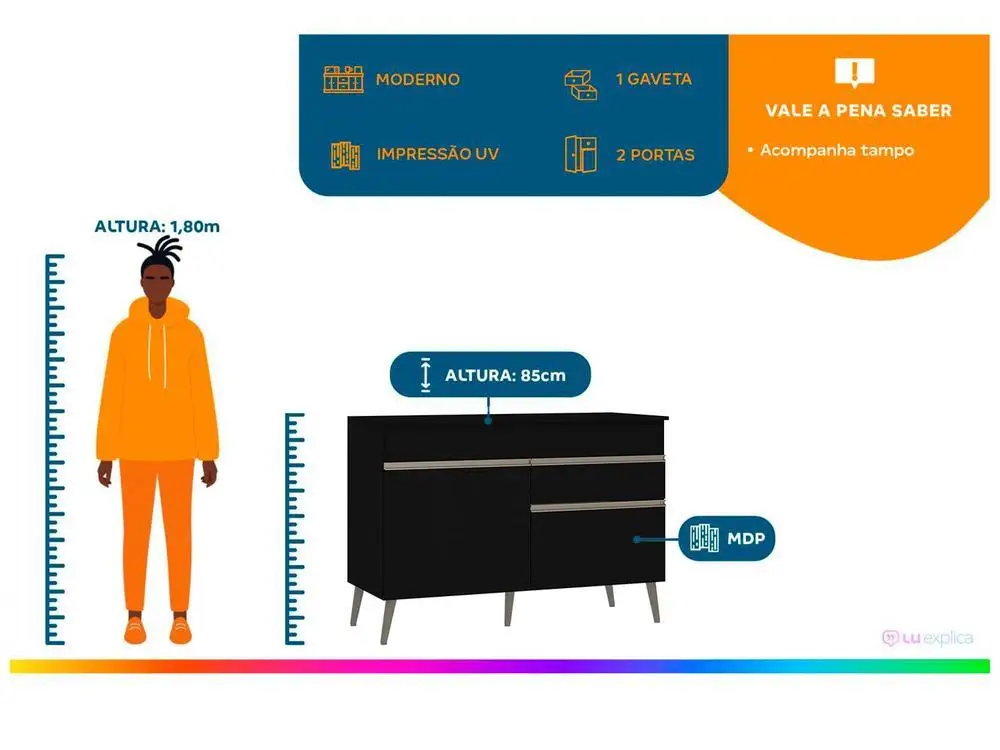 طاولة مطبخ مع قمة لبيا لوسياني #2