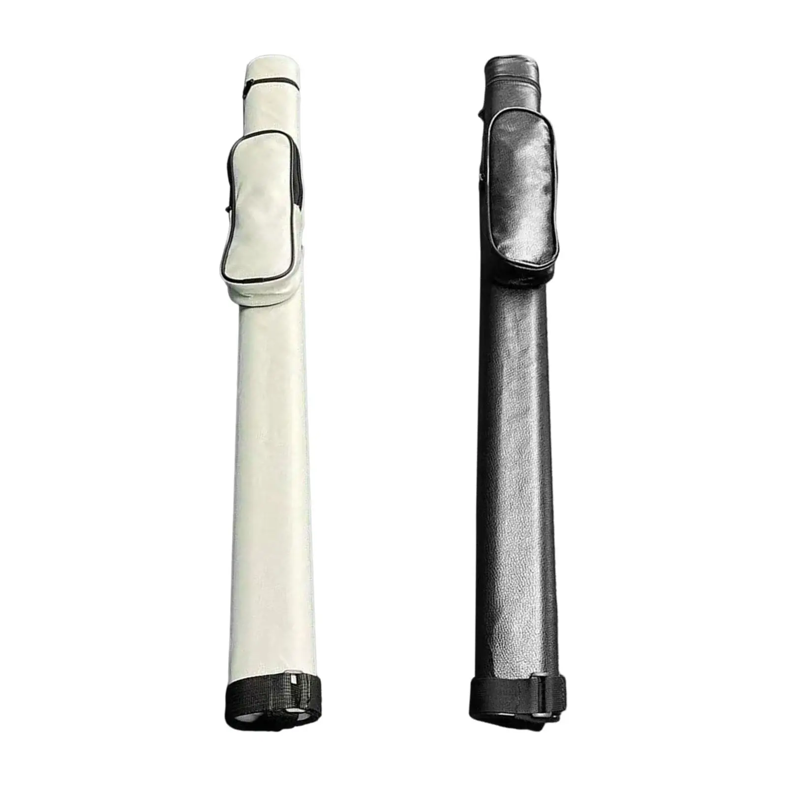 

Pool Rod Case Protection Box Scratch Resistant Impact Resistant PU Leather Billiard Rod Bag Billiard Cue Carrying Case