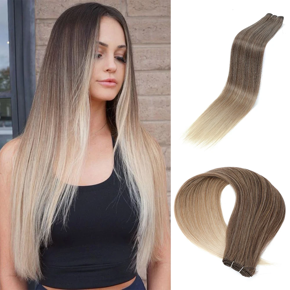 

Прямые синтетические волосы для наращивания 24 дюйма, 26 дюймов, 28 дюймов, 30 дюймов, 32 дюйма, искусственные омбре, коричневые, блондинки, супер длинные пучки волос