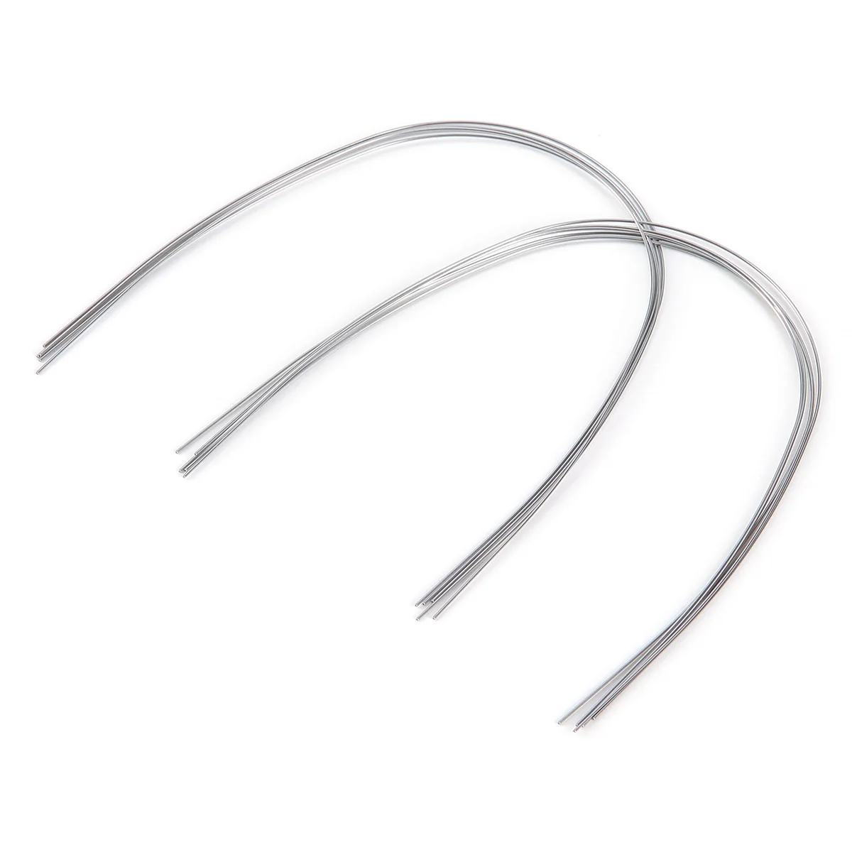 AZDENT 10pcs/pack Dental Arch Wires Orthodontic Super Elastic NITI Round Rectangular Ovoid Archwire Lower / Upper