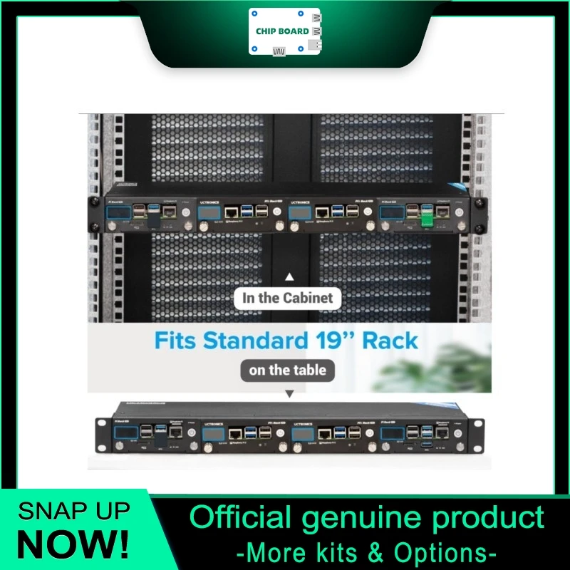 UCTRONICS Hybrid Pi Rack Pro 19