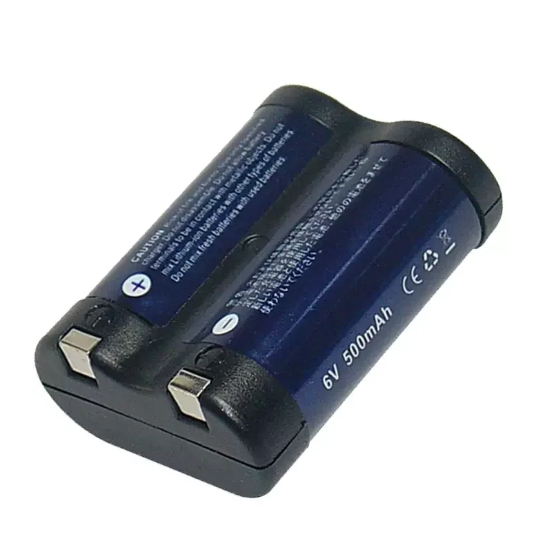 Batterie au lithium aste pour appareil photo, ensemble de batterie, 1 batterie + 1 chargeur, IL R2cr5, 2CR5, EOS 1, EOS 3, 6V