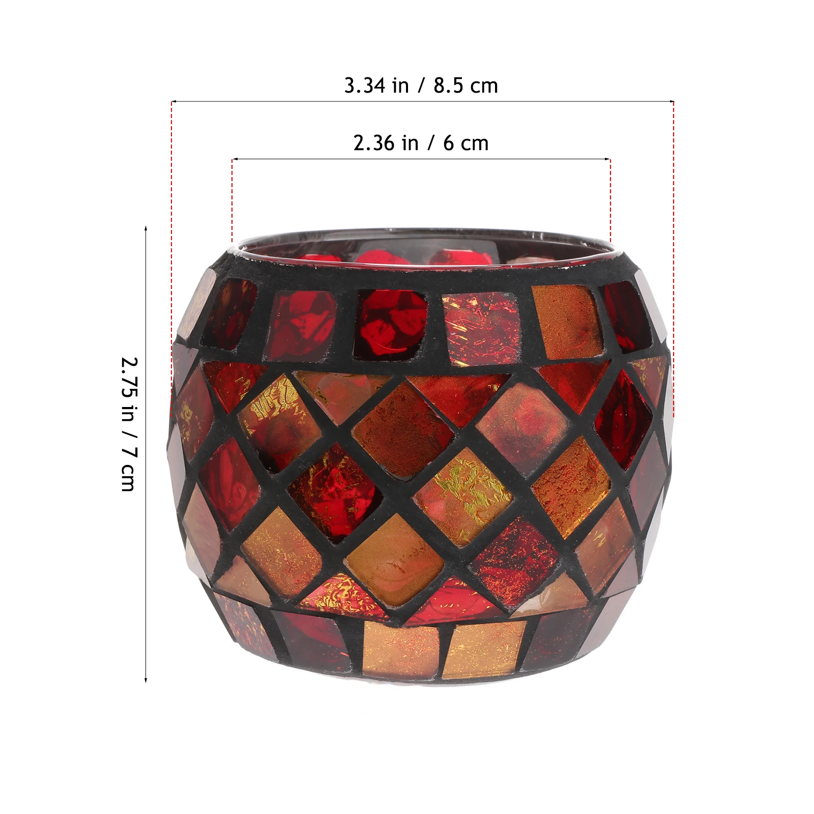 

European Style Glass Candlestick Romantic Glass Holder Decorative Home Candlestick for Wedding Dinner Parties Tea Light