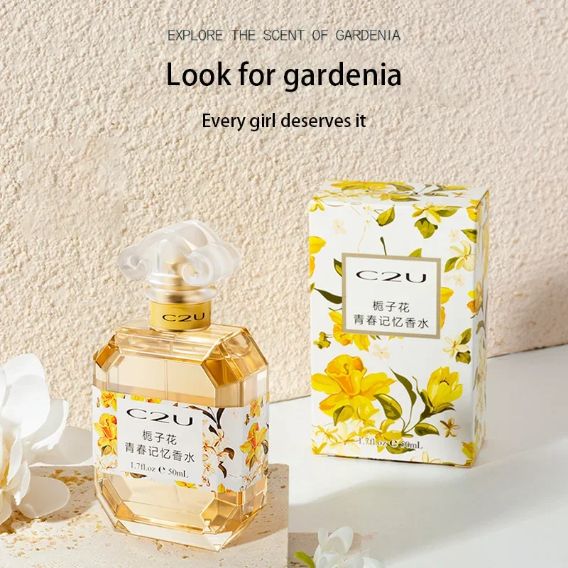 Парфюм для женщин Gardenia jeunesse 50мл parfum léger longue Licht Floral naturel Bravo Xoégant doux pour Фото №2