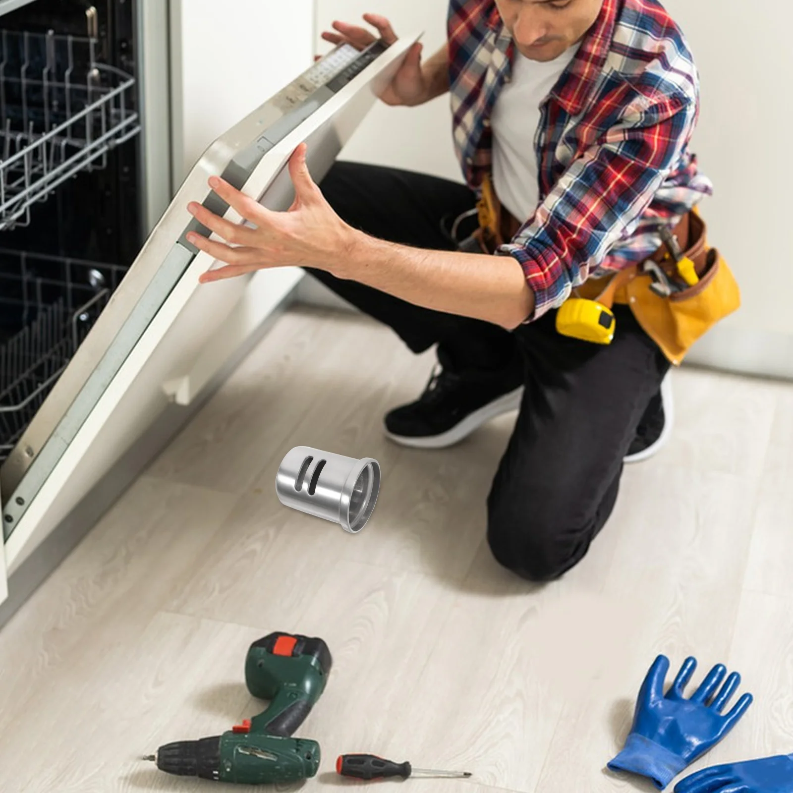 

Крышка воздушного зазора для посудомоечной машины, универсальная сменная крышка для отверстия для раковины из нержавеющей стали, крышка для перелива, шумоподавление, кухонная вентиляционная крышка