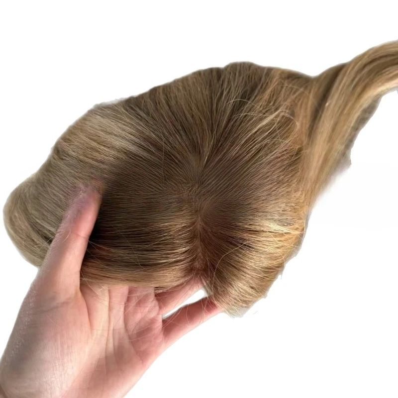 

Braided hair real hair block 4 * 4 double pass silk 8 * 8 inch transparent lace