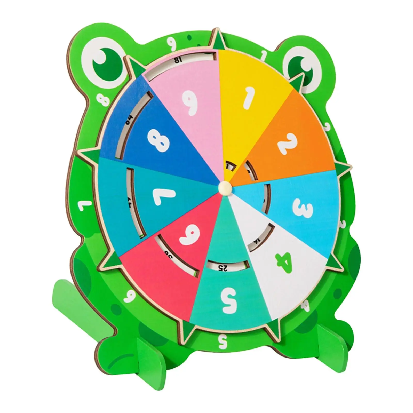 99 طاولة الضرب قرص دوار خشبي أداة تعليمية للرياضيات للمعلم #4