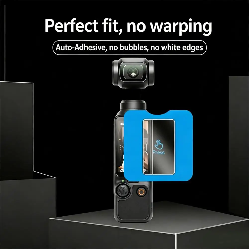 Tempered Glass Screen Protector For DJI Osmo Pocket 4 - Bubble-Free Film For Pocket Camera Accessories
