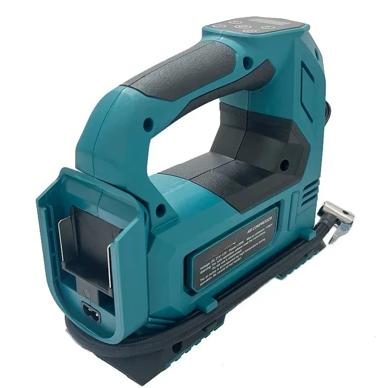 

For Car Tyre Inflator Electric Motorcycle Pump Makita Portable Air pump 18V Battery Lithium-Ion Cordless Inflator Bare Tool