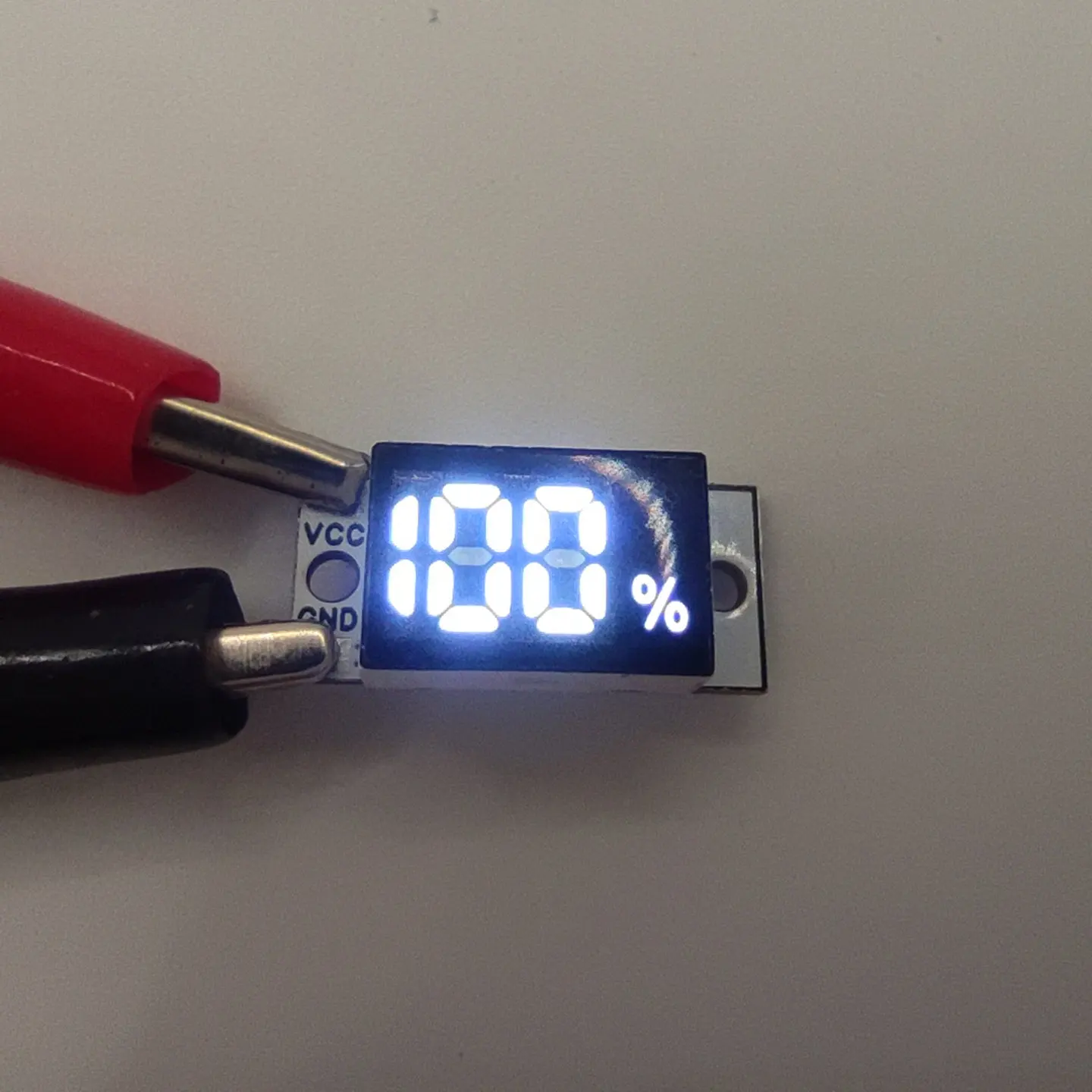 1~4S Lithium Battery Capacity Indicator 0-100% Power Display Module Voltage Tester 188 Nixie Tube 1-4S Lithium Battery