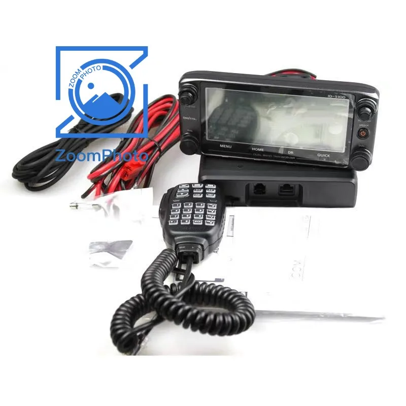 ID-5100A Walkie Talkie Dual Band Transceiver Dual Display with 5.5inch Touch Screen