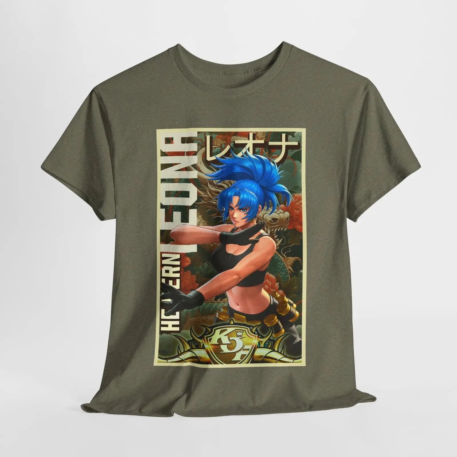 Leona Heidern King of Fighters Gaming Shirt, KOF Video Gaming Unisex T-Shirt