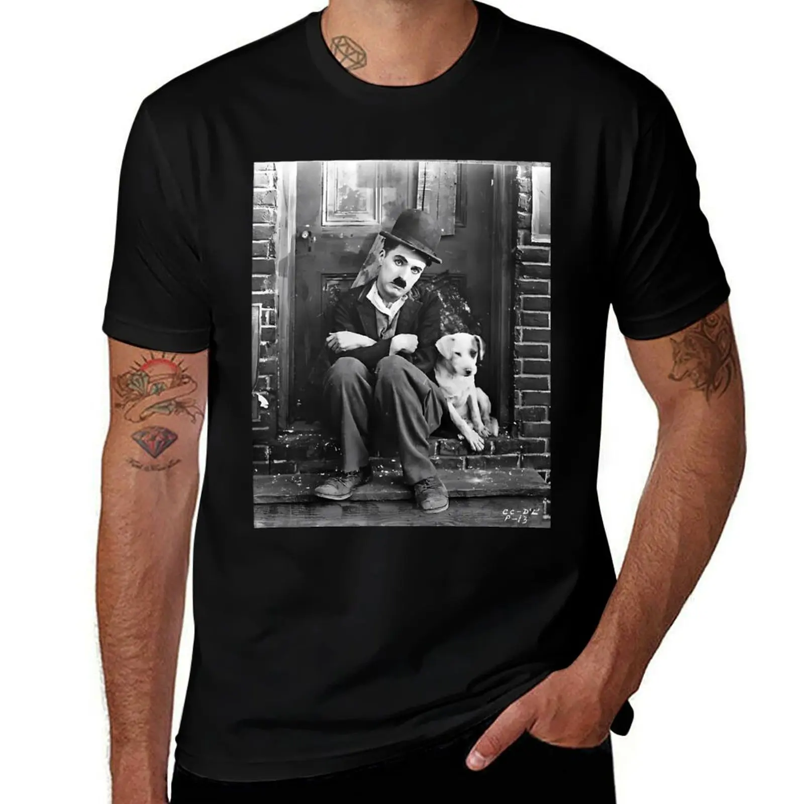 

Charlie Chaplin - A Dog's Life T-Shirt Performance Workout Short Sleeve Tee